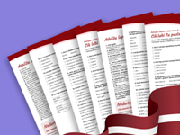 Pārbaudi savas zināšanas par Latviju