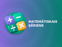 Aicinām 2.-12. klašu skolēnus pieteikties konkursam “Matemātiskais ķēriens”!